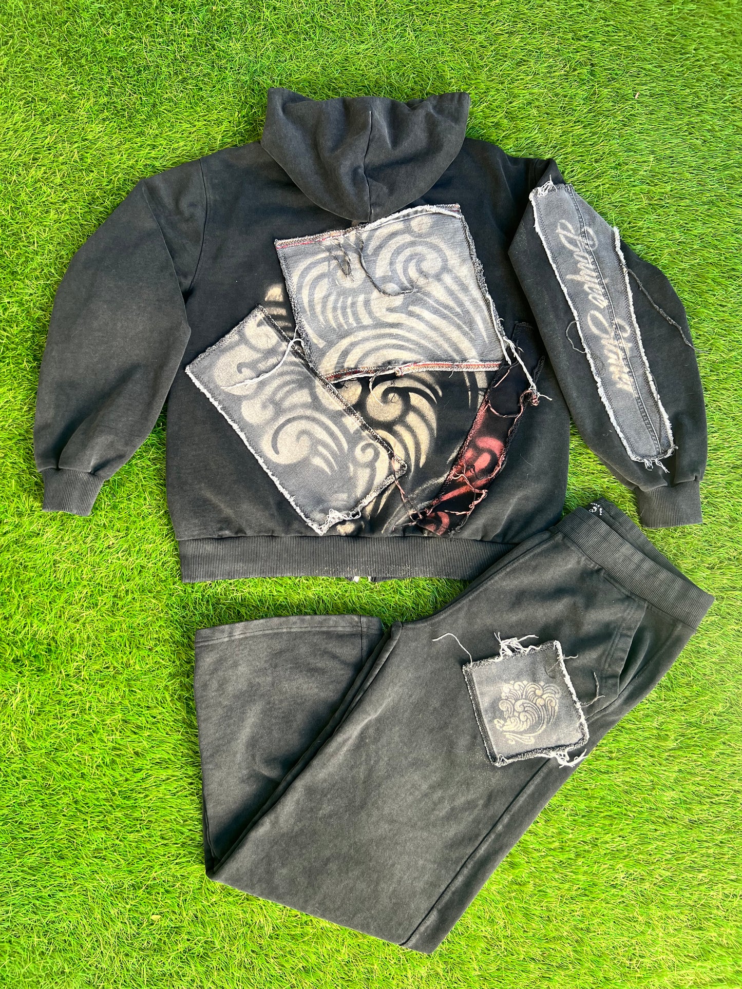 BS Patchwork Sweatsuit