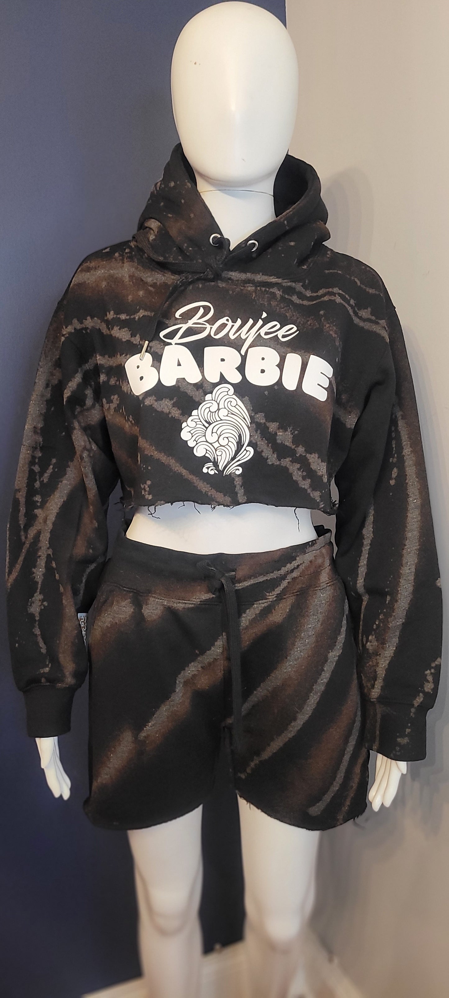 Boujee BARBIE Sweat Short set