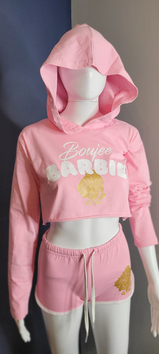Boujee Barbie Pajama set